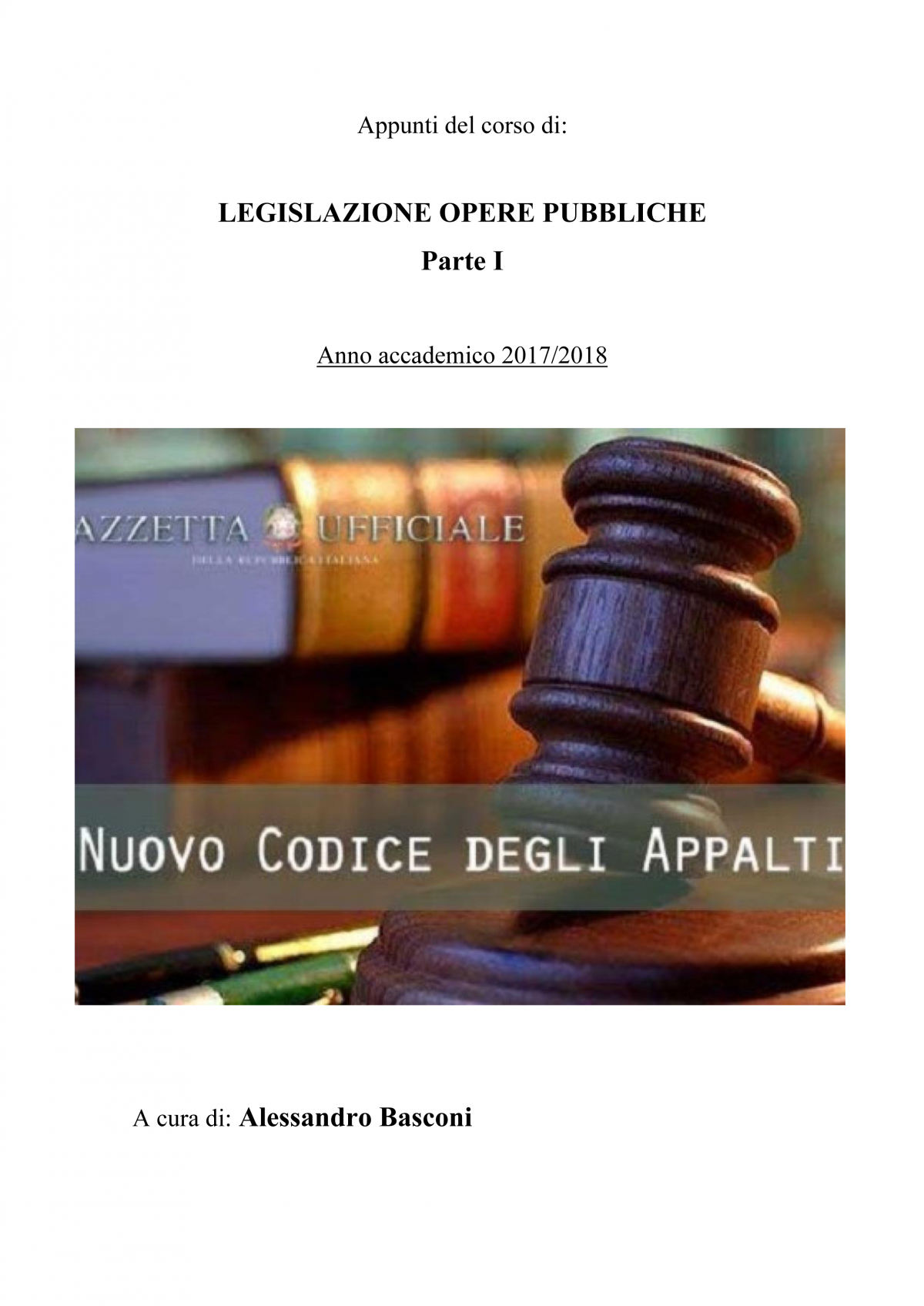 Legislazione Opere Pubbliche, Parte I - Texmat SHOP